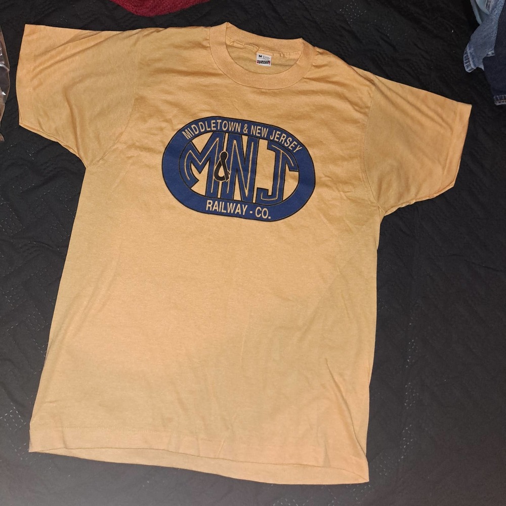 NEW Ladies or Kids Medium Middletown & New Jersey Railway Co T-shirt